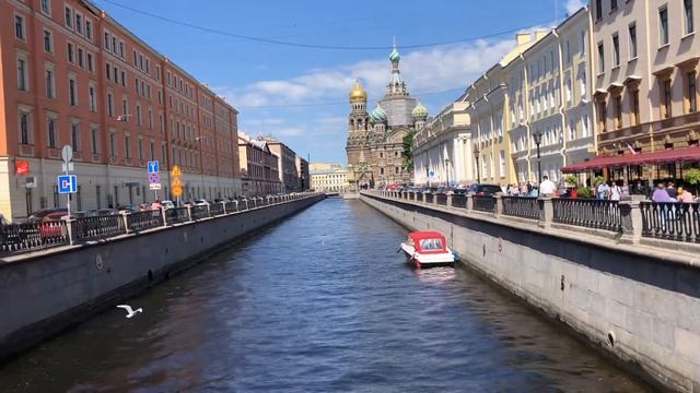 Санкт-Петербург Набережная канала Грибоедова, Малая Конюшенная улица смотреть онлайн