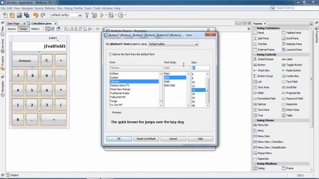 java swing calculator part 03 смотреть онлайн