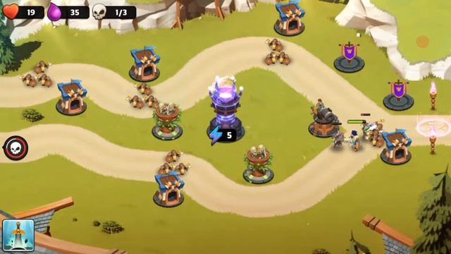 Игра на андроид Castle Creeps TD летсплей 2017 +ссылка на скачивание смотреть онлайн