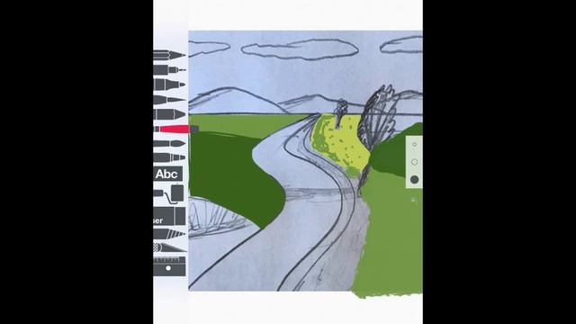 Part #1: Adding Color to a Drawing with Sketches School смотреть онлайн