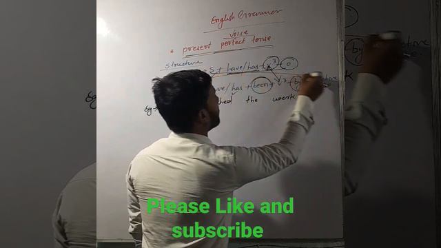 How to change passive voice present perfect tense @vivekkumaranand9128 смотреть онлайн
