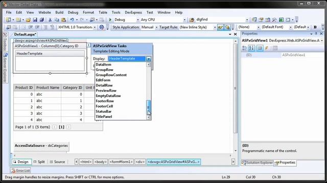 ASP.NET Grid - Master-Detail Presentation смотреть онлайн