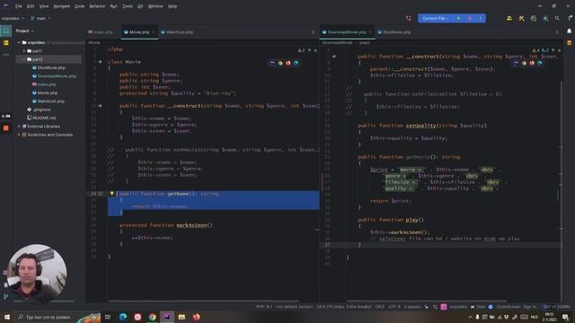 OOP PHP override parent method смотреть онлайн