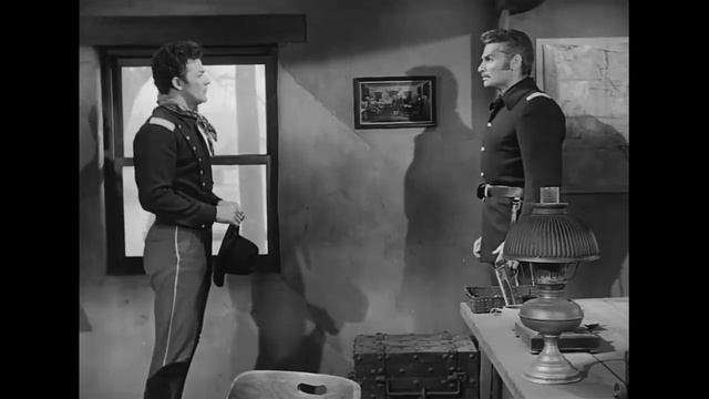 Joseph Cotten, Jeff Chandler | Full War, Western Movie | American Civil War | Two Flags West Englis