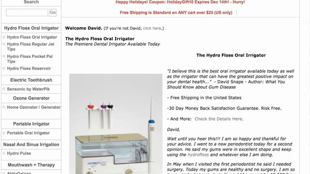 Oral Irrigator - My experience with Oral Irrigation смотреть онлайн