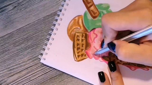 Рисуем sketch вместе /мороженое смотреть онлайн