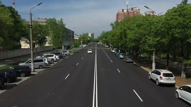 Ремонт улицы Ленина в Благовещенске вышел на финишную прямую смотреть онлайн
