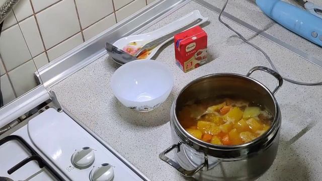 "Тыквенный " суп по турецкий . "Tatlı Kabaklı" çörba. смотреть онлайн