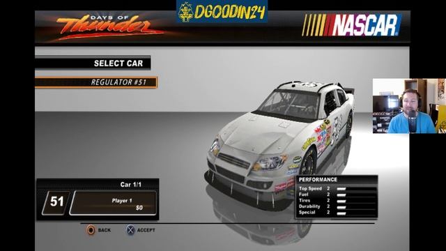 THE WEIRDEST NASCAR GAME EVER - Days of Thunder: NASCAR Edition - PS3 смотреть онлайн