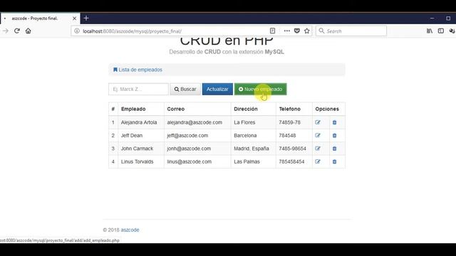 00.- CRUD en PHP — Introducción смотреть онлайн