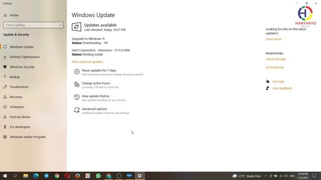 Cara Upgrade Windows 10 ke Windows 11 Gratis | Free Update Win 10 To win 11 | Update to Windows 11 смотреть онлайн