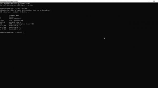 Install/Uninstall Windows Subsystem for Linux (WSL) Ubuntu distribution on Windows 10, 11
