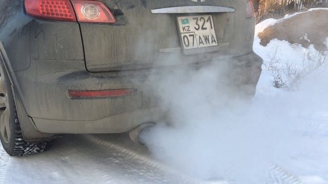 Сток амер выхлоп Infiniti FX35, без кат смотреть онлайн