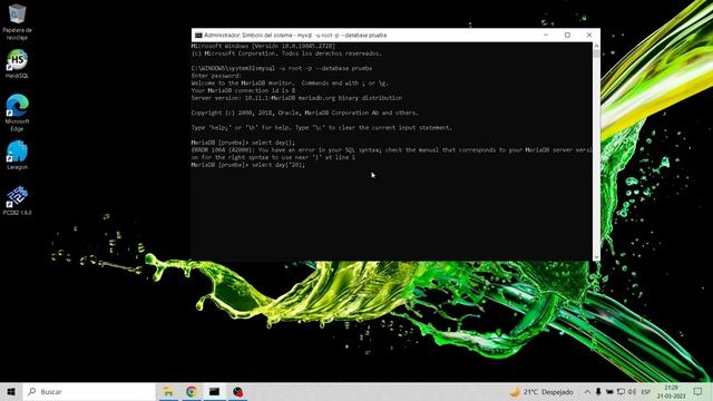 DAY() Mariadb/Mysql смотреть онлайн