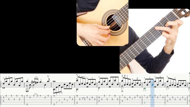 Passacaglia (Haendel/Halvorsen), Guitar lesson, sheet and Tab смотреть онлайн
