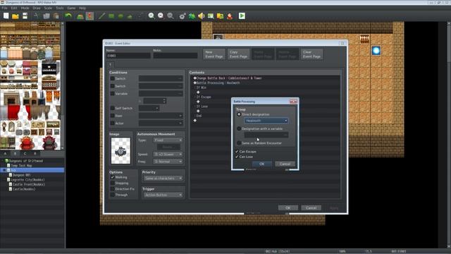 RPG Maker MV Tutorial Basic Battle Event Manipulation смотреть онлайн