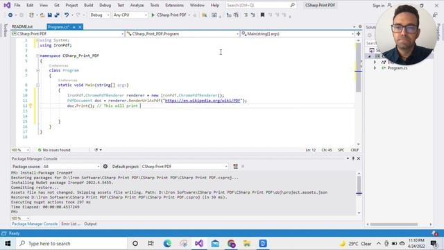 How to Print a PDF Using C# with IronPDF смотреть онлайн