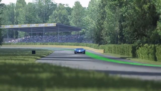 Assetto corsa: Classic Ford gt40 lap at monza 1966 full course! смотреть онлайн