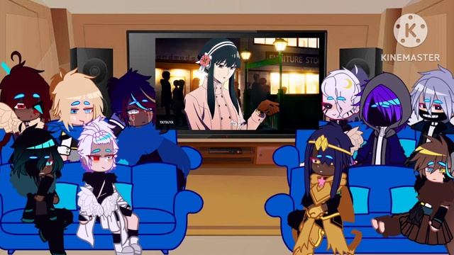 Sans aus react to YN future as Yor Briar (Reaction part 1) смотреть онлайн