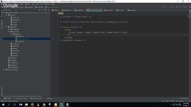 [Bangla] Django Template, Model, Git, Pycharm - webinar - s01e02 смотреть онлайн