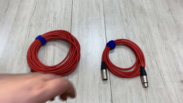 Профессиональный кабель для передачи аудио XLR-XLR (red) GS-PRO смотреть онлайн