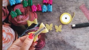 Бантик бабочка за 5 минут МК