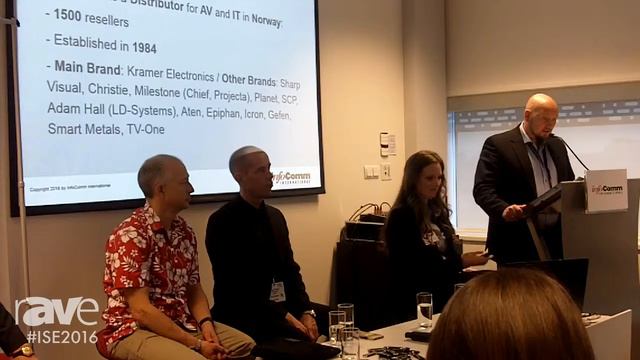 ISE 2016: Pamela Taggart of InfoComm Leads Press Conference on International and European Partners смотреть онлайн