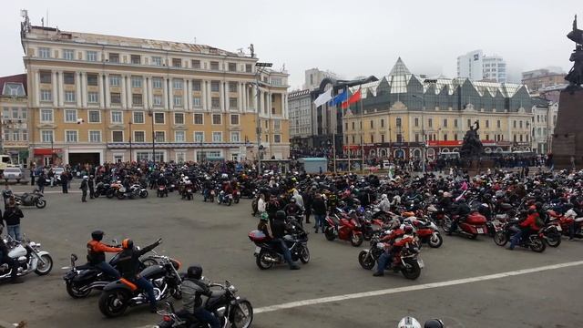 Открытие мотосезона 2015 Владивосток смотреть онлайн