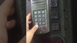 Как открыть домофон Vizit БУД-301М