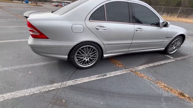 NEW WHEEL REVEAL!! AMAZING FITMENT W203 AMG смотреть онлайн