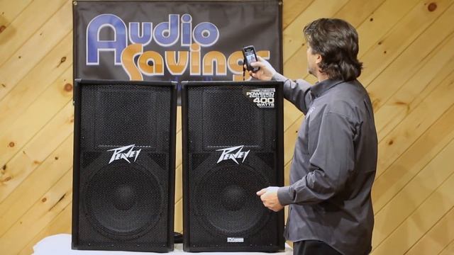 Peavey PV115D PV 115D 15" Powered Pro Audio Speaker | AudioSavings.com смотреть онлайн