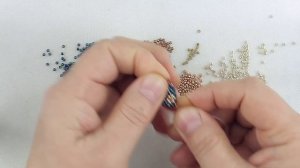 Жгут в технике пейот.(Часть 2/2)