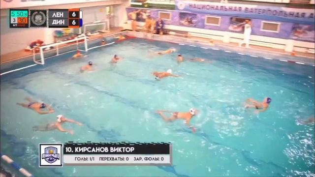 Дебют Кирсанов В. на НВА ( Национальная ватерпольная ассоциация) смотреть онлайн