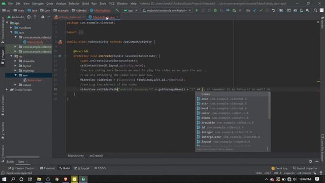 Controlling video media in application | Android Studio | Java смотреть онлайн