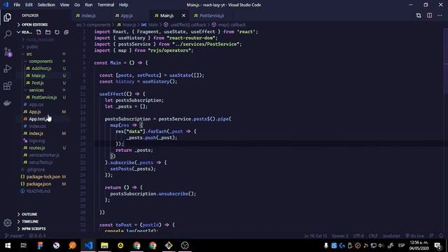 Build a lazy loaded React App with Suspense & React Router Hooks #3 (Main Component) смотреть онлайн