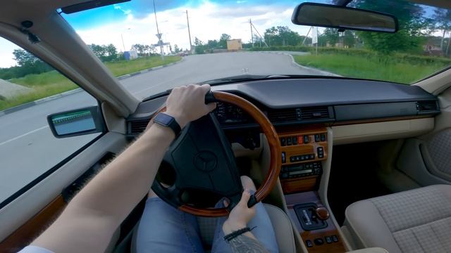 1993 Mercedes-Benz W124 2.8 AT - POV TEST DRIVE смотреть онлайн