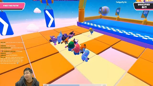 How To 100% Qualify The Tip Toe Map - Full Tips & Tricks | Fall Guys смотреть онлайн