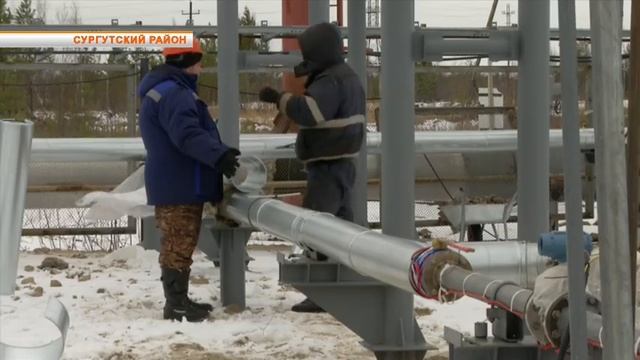 Строительство ВКС в ЦДНГ-4 ТПП "Покачёвнефтегаз". смотреть онлайн
