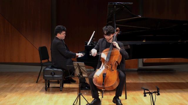 Brahms cello sonata no.1 in e minor | Eugene Lin смотреть онлайн