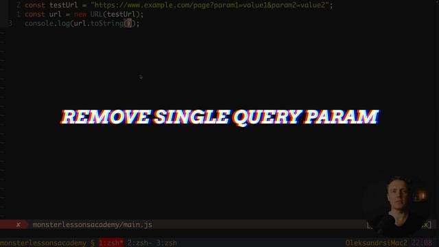 Javascript Query Params - Managing Without Any Libraries смотреть онлайн