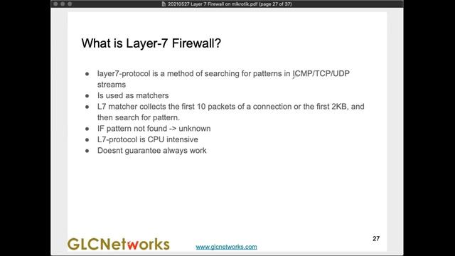 Layer 7 Firewall on Mikrotik (English) смотреть онлайн