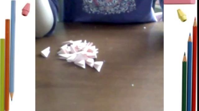 как сделать из бумаги клубничку , сделать клубнику из бумаги смотреть онлайн