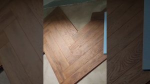 Укладка ламината в ёлочку