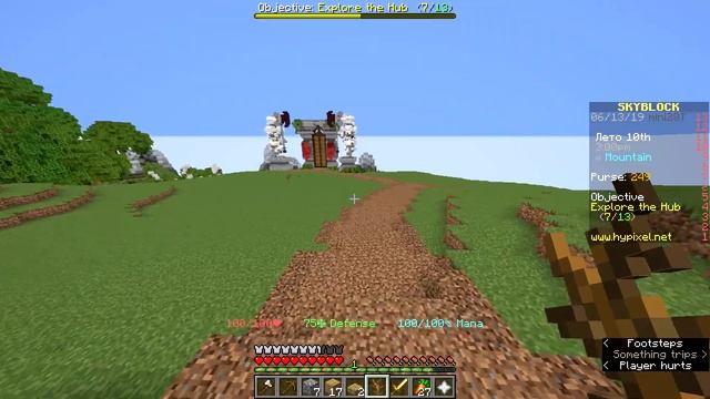 НОВЫЙ ЛУЧШИЙ СКАЙ БЛОК НА ХАЙПИКСЕЛЬ! КВЕСТЫ И МНОГОЕ ДРУГОЕ! Sky Block Hypixel смотреть онлайн