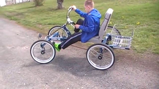 Американский ВЕЛОСИПЕД 4КОЛЕСА...... смотреть онлайн