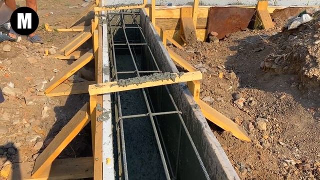 Худший цоколь из красного кирпича! Или как не надо строить