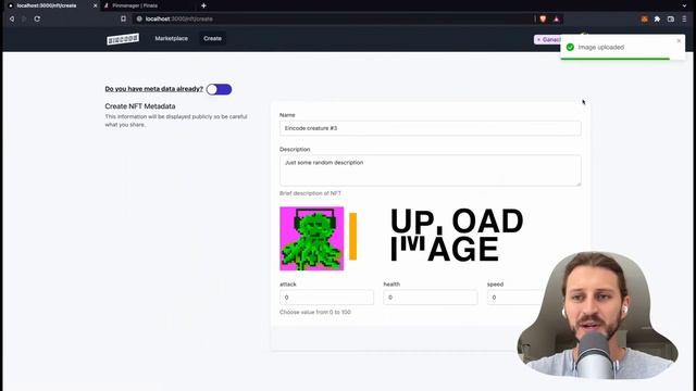 NFT Marketplace in React, Typescript & Solidity - Full Guide (Preview) смотреть онлайн