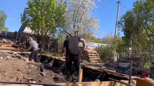 Строим дом своими руками | Сделали опалубку - ДОМ ЗА 1.000.000 РУБЛЕЙ смотреть онлайн