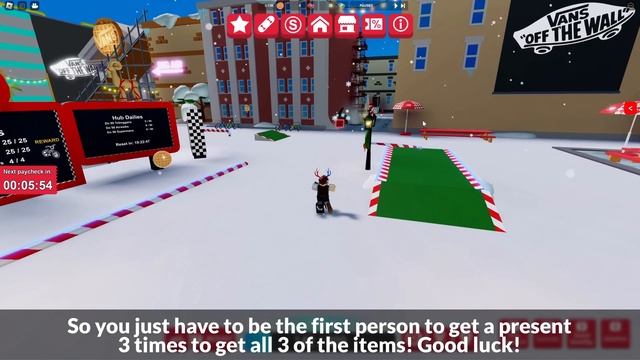 [EVENT] How to get the VANS BOOMBOX, HOLIDAY GIFTS, & ARTIST OVERALLS in VANS WORLD | Roblox смотреть онлайн
