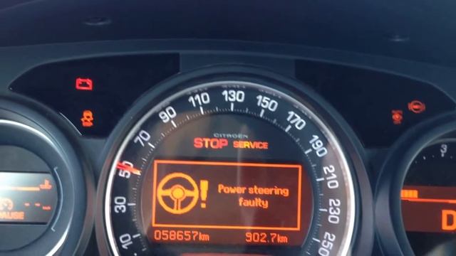 Порвался ремень генератора Citroen C5 2.0 Hdi